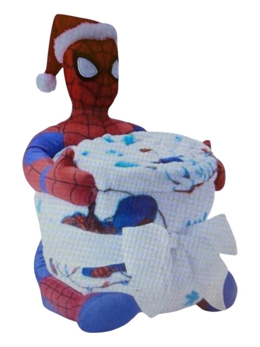 Marvel Spiderman Holiday Pillow Buddy & Throw Blanket Set, By The Big One New